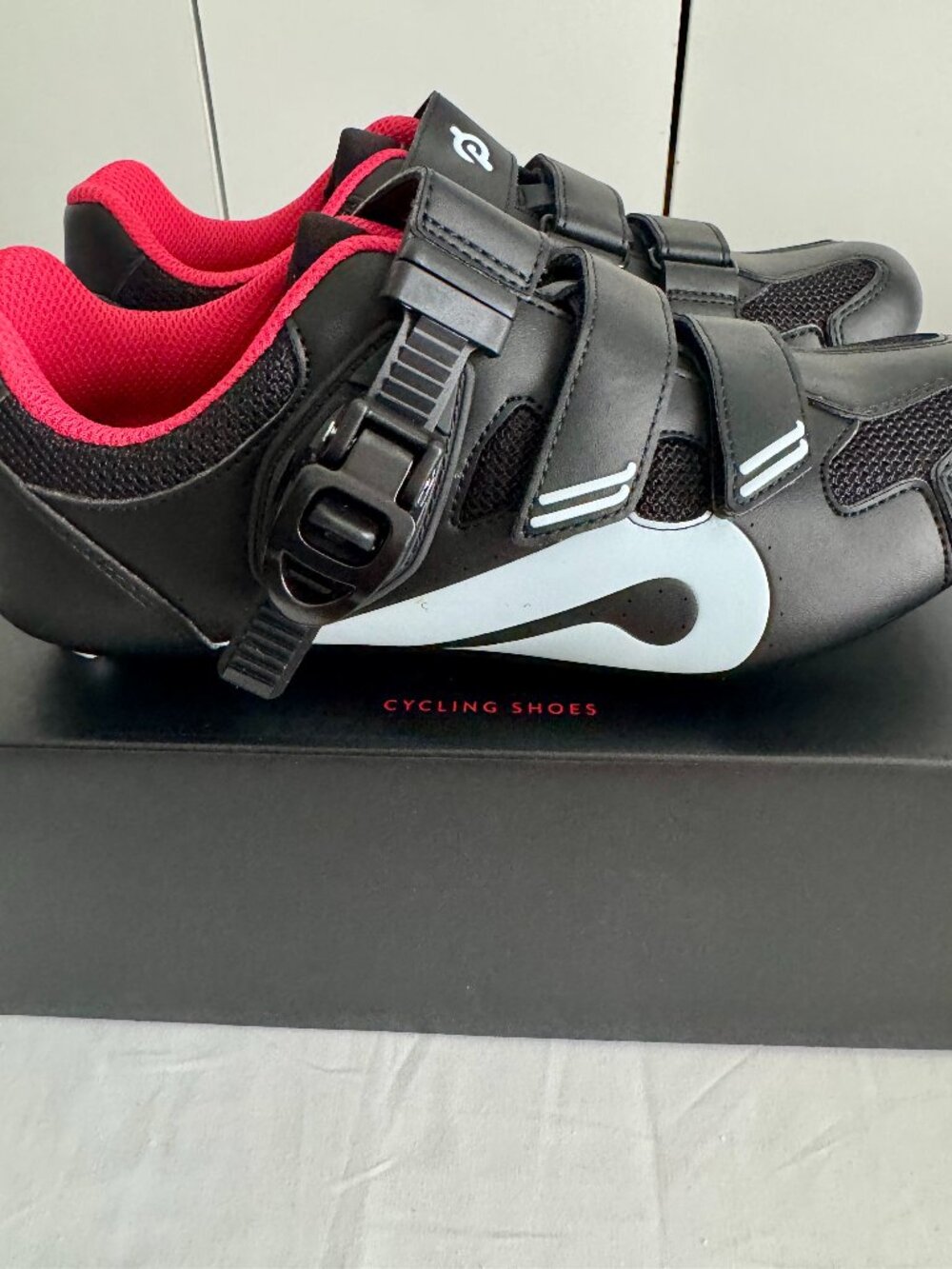 Peloton Cycling Shoes EU 40 Indoor Spin Bike Shoes Black